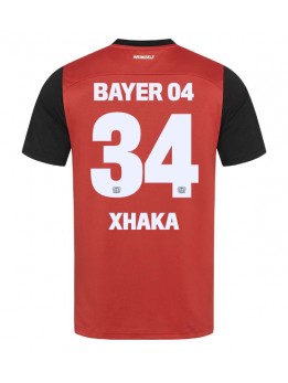 Bayer Leverkusen Granit Xhaka #34 Heimtrikot 2024-25 Kurzarm